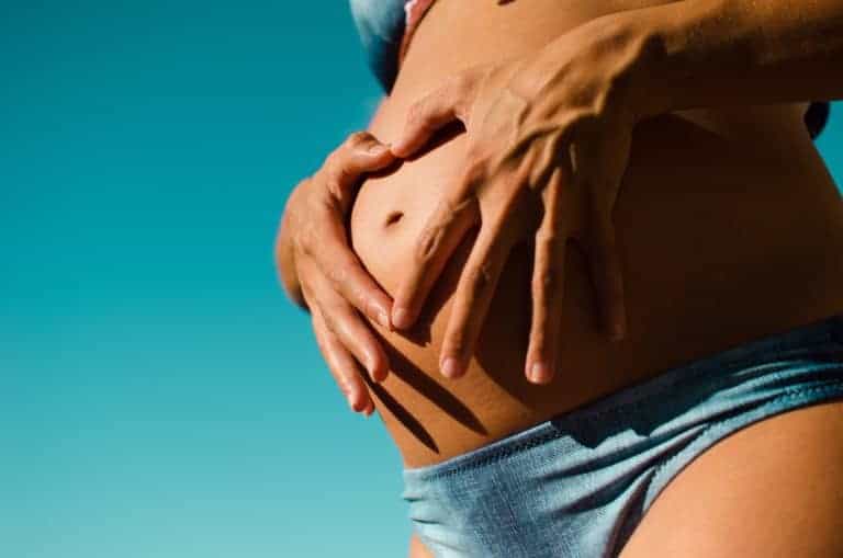 losing weight after giving birth