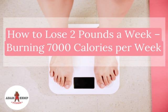 how to lose 2 pounds a week