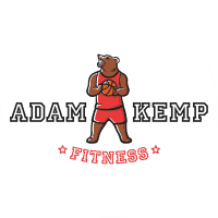 the logo for the website adam kemp fitness