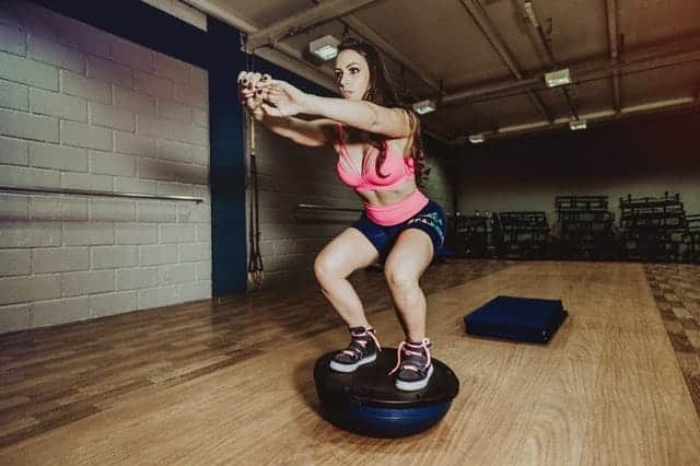 bosu ball squats benefits