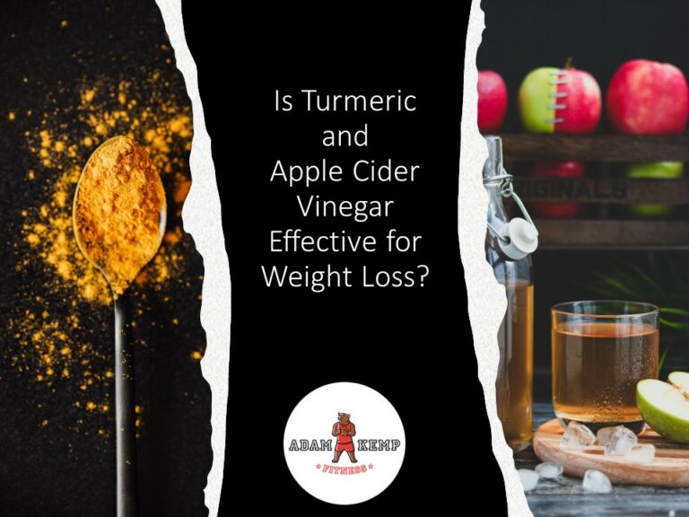 Turmeric and Apple Cider Vinegar for Weight Loss