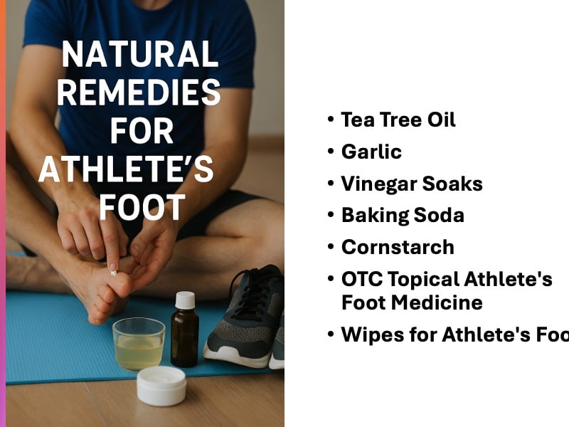 Natural Treatments for Athlete's Foot