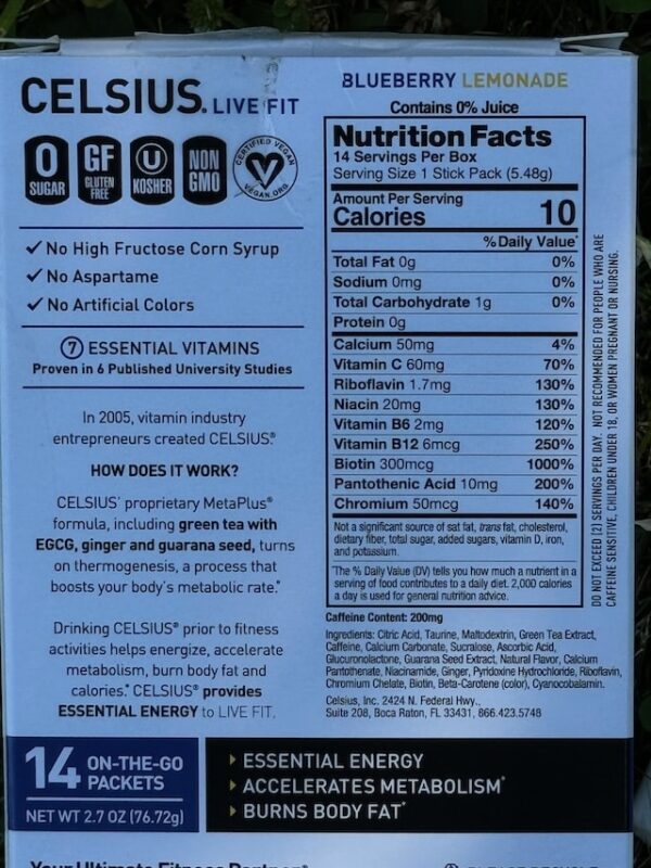 Celsius Caffeine Review: How Much Caffeine Is In Celsius?