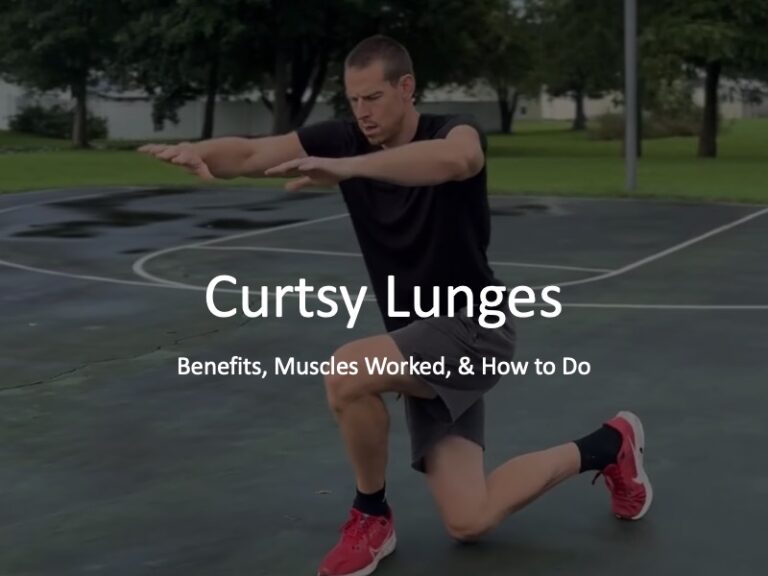 Curtsy Lunge Benefits Muscles Worked How To Do