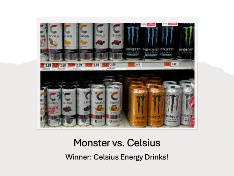 Celsius Vs. Monster Which Energy Drinks Are Healthier?