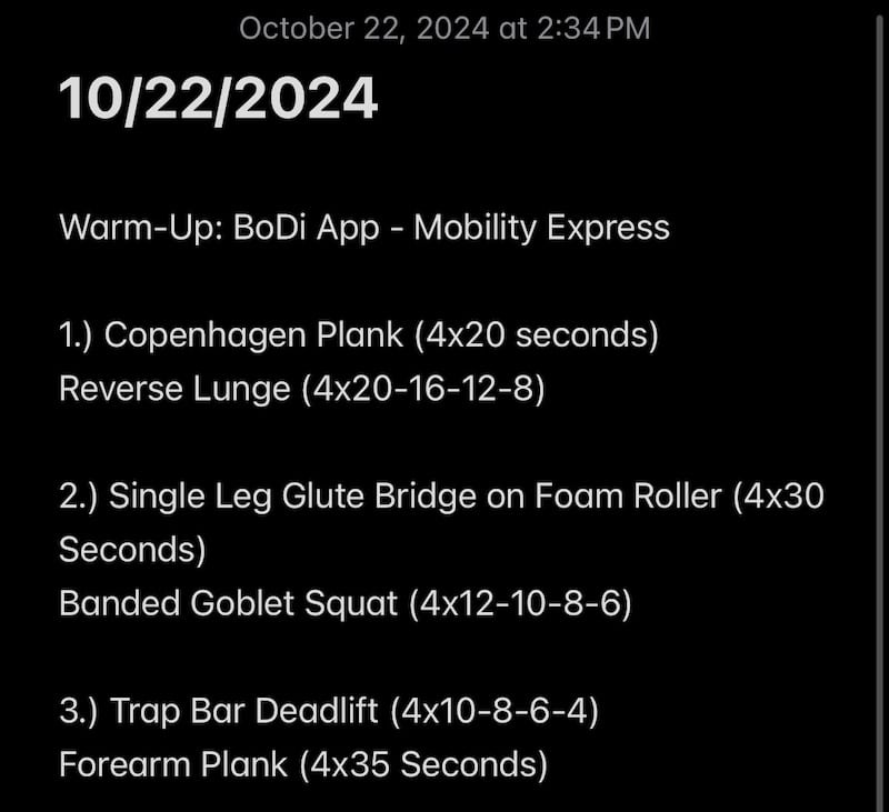 10-22-2024 Workout of the Day