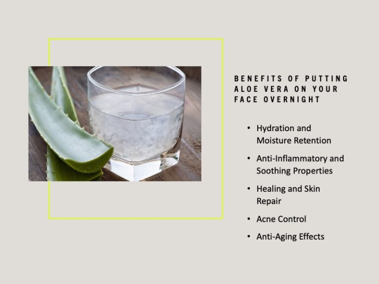 Benefits Of Applying Aloe Vera On Your Face Overnight