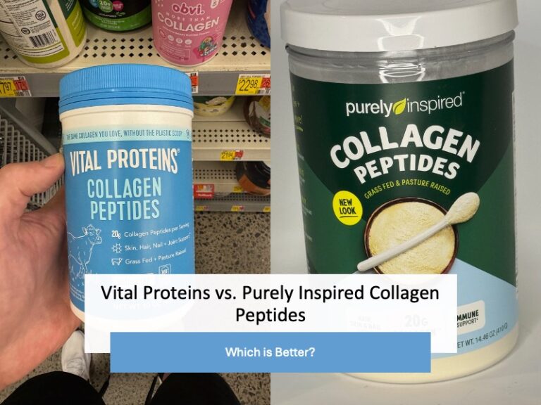 Vital Proteins vs Purely Inspired Collagen Peptides