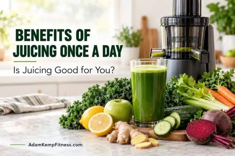 juicing once a day benefits