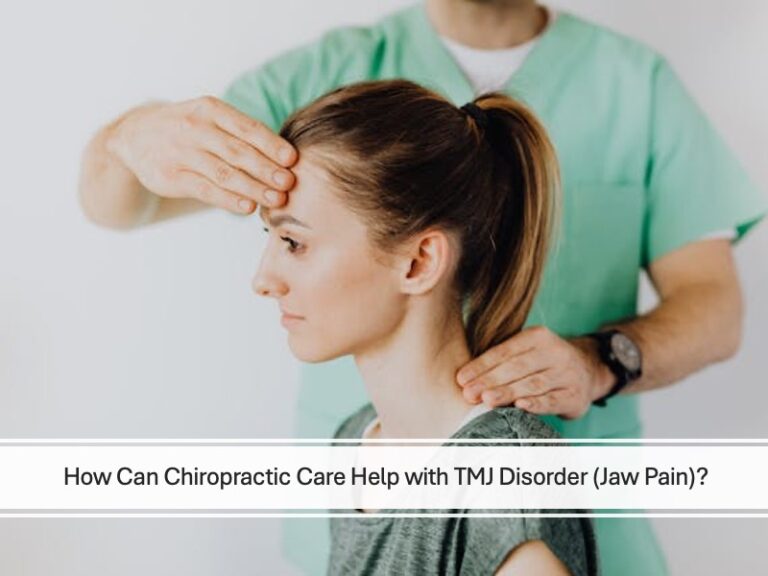 Chiropractic Care for TMJ Disorder