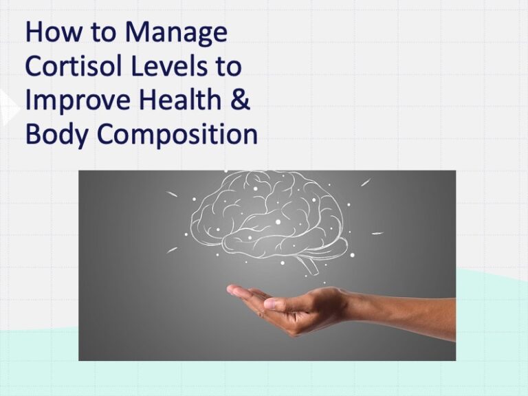 How to Manage Cortisol Levels