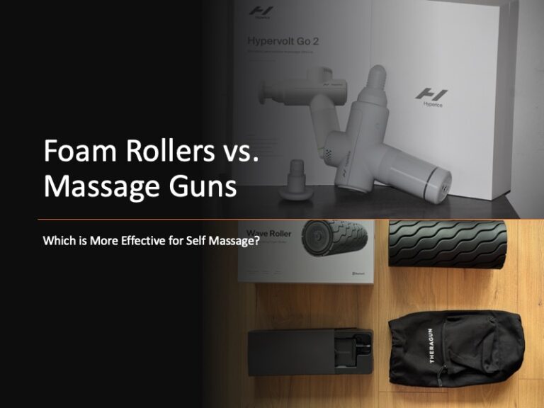 Foam Rollers vs Massage Guns