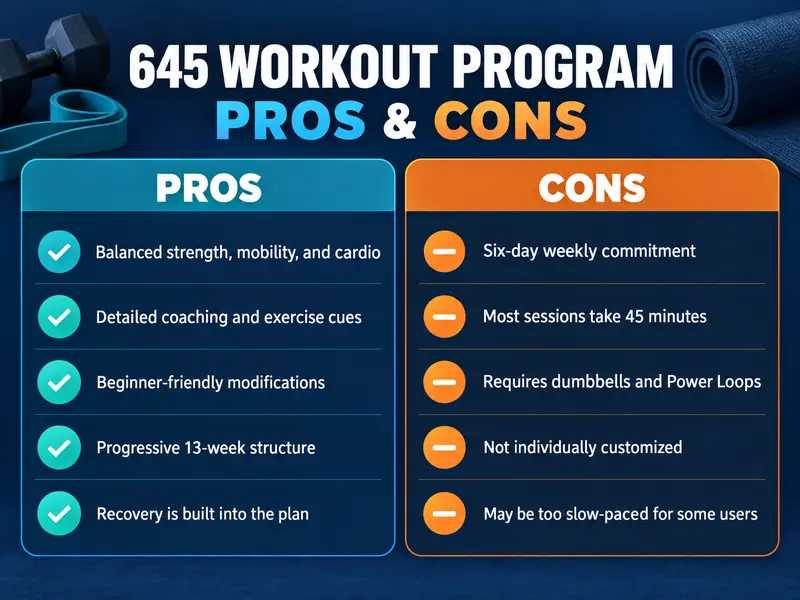 645 Workout Program Pros and Cons
