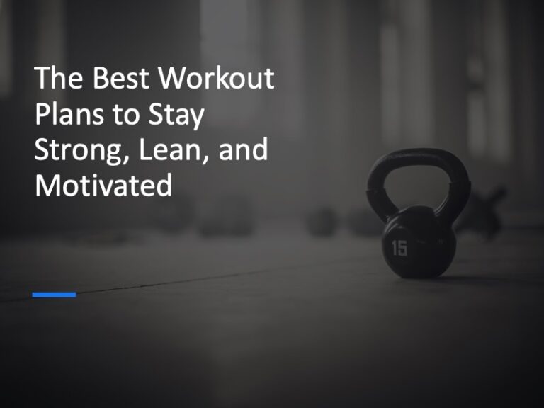 Best Workout Plans