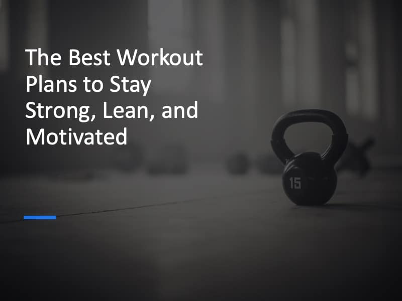 Best Workout Plans