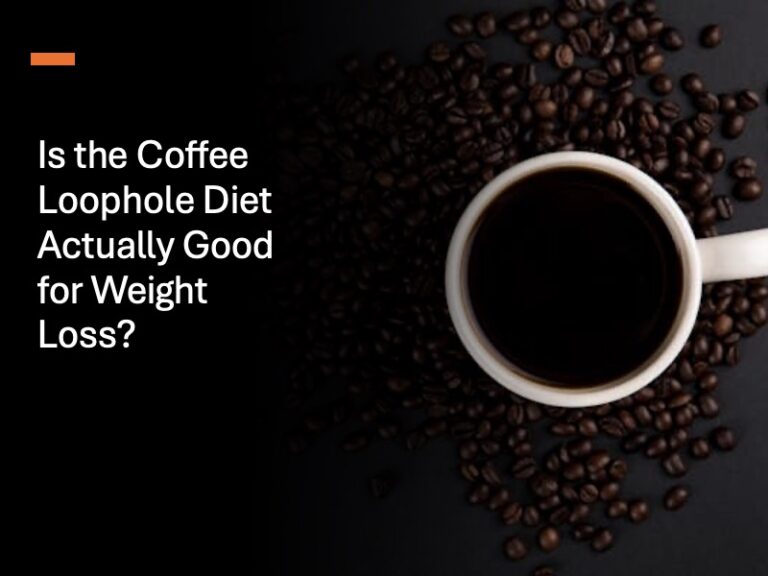 Coffee Loophole Diet Weight Loss
