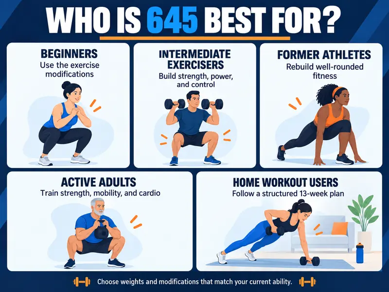 who is amoila cesar's 645 workout program best for
