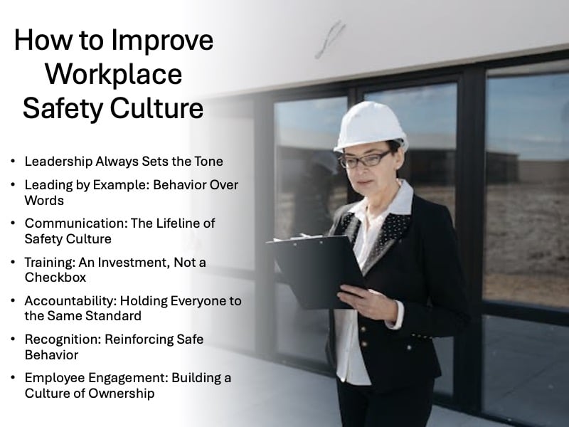 How to Improve Workplace Safety Culture