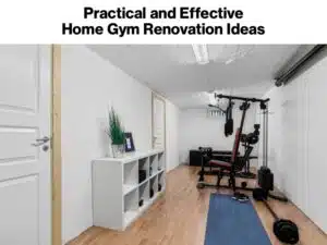 Home Gym Renovation Ideas