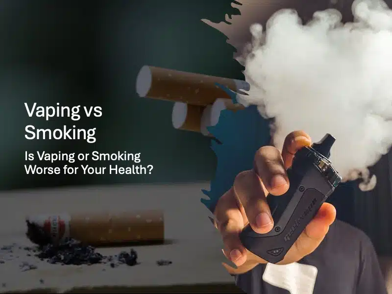 Vaping vs Smoking
