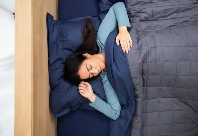 why do weighted blankets work for anxiety
