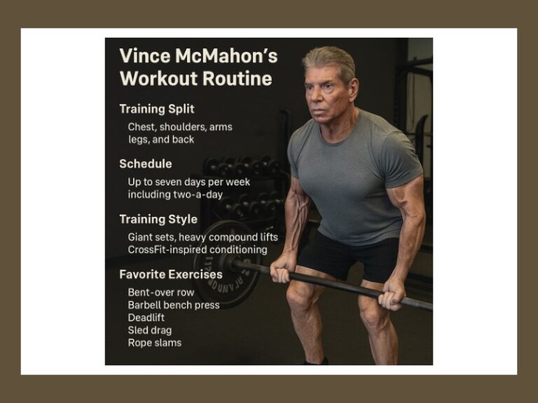 Vince McMahon Workout Routine