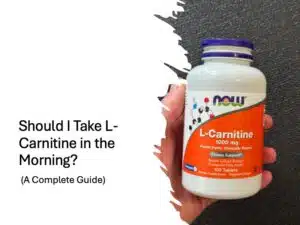 L-Carnitine in the Morning