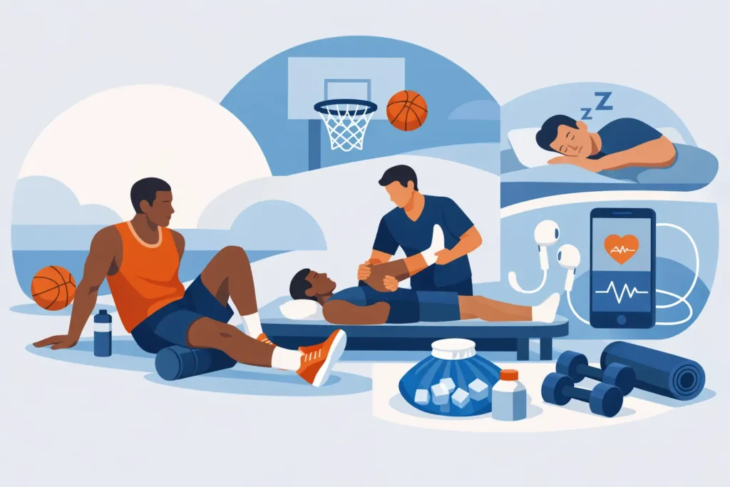 Basketball Recovery Routine for Athletes