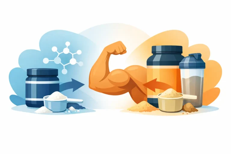 Creatine vs Protein Powder for Muscle Growth