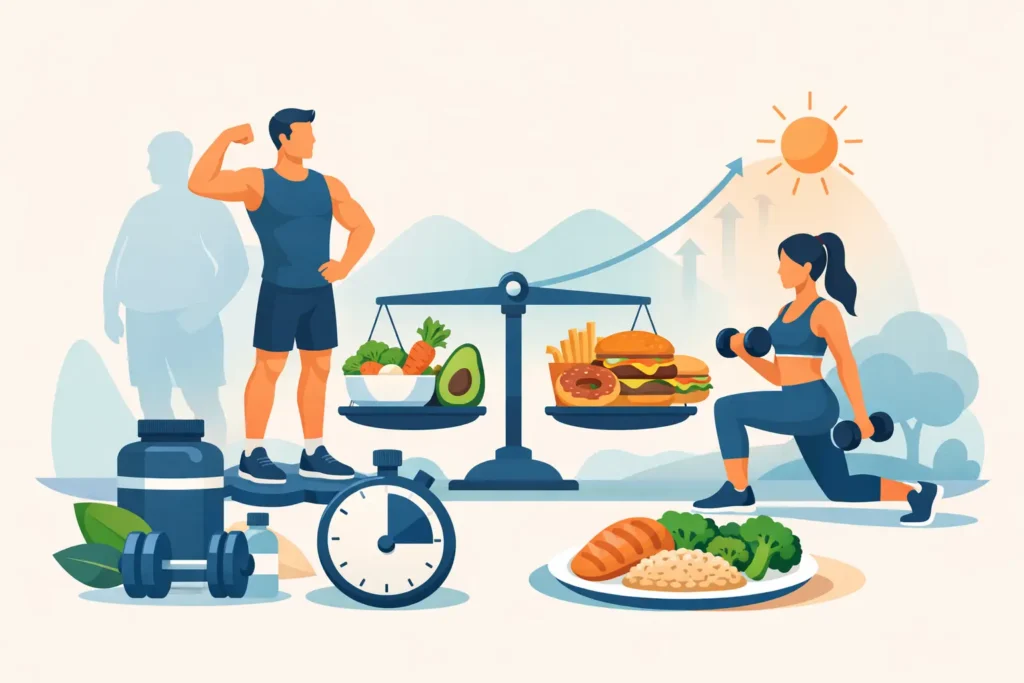 How to Lose Fat Keep Muscle Without Crash Diets