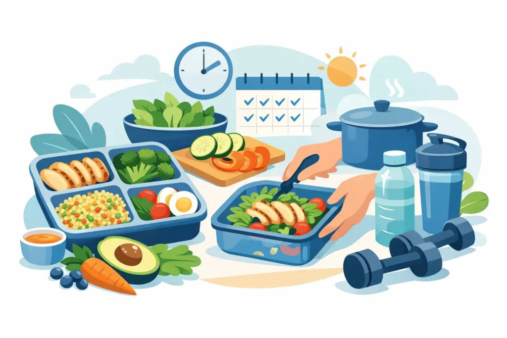 How to Meal Prep Healthy for a Stronger Week