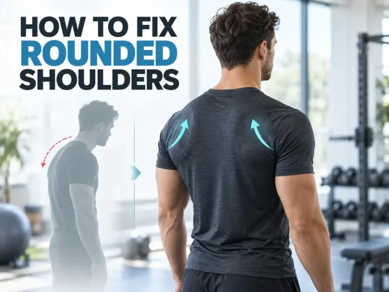 How to Fix Rounded Shoulders