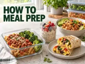 How to Meal Prep Featured Image
