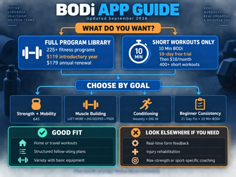 is the bodi app worth buying infographic